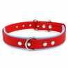 Collier pour chien imperméable rouge et bleu ciel - Waf & Co | Waf & Co