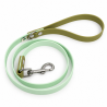 Green and khaki dog leash - Waf & Co | Waf & Co