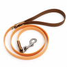 Orange and brown dog leash - Waf & Co | Waf & Co