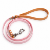 Pink and orange dog leash - Waf & Co | Waf & Co