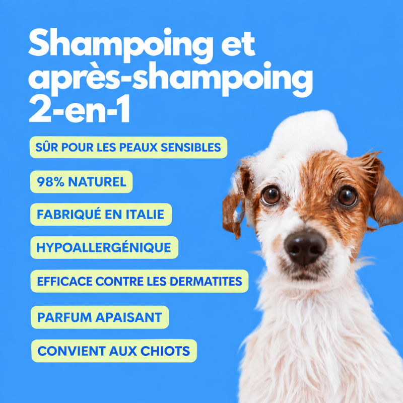 Shampoing et après-shampoing hypoallergéniques - Jampy | Waf & Co