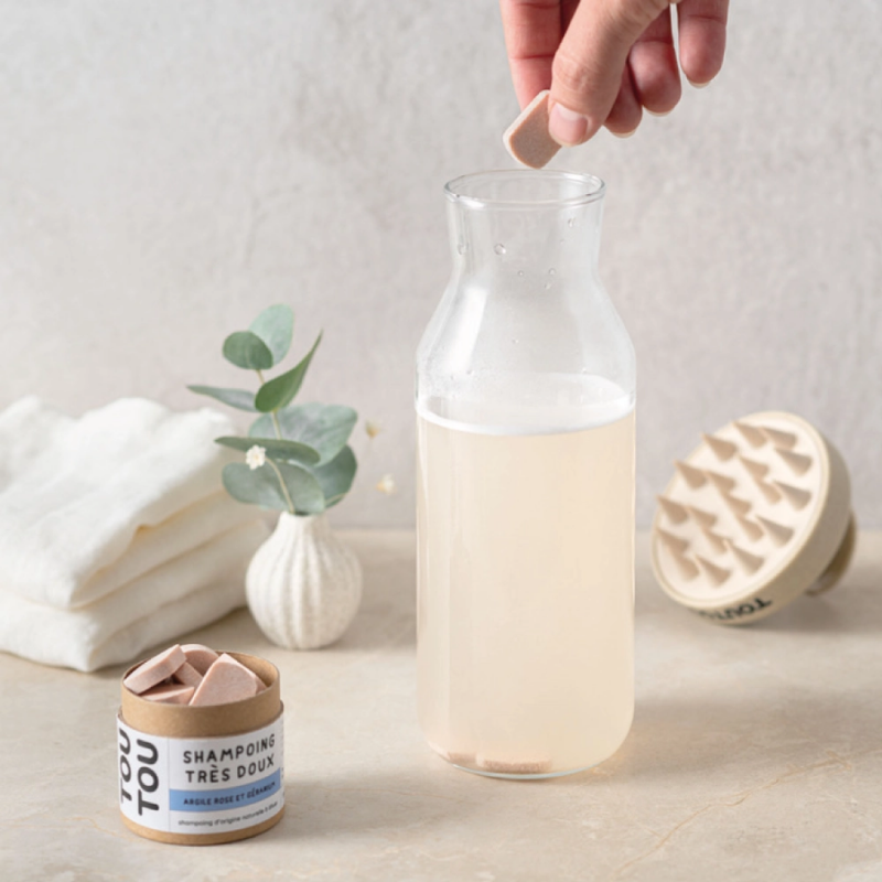 Shampoing doux pour peaux sensibles - Toutou Petcare | Waf & Co
